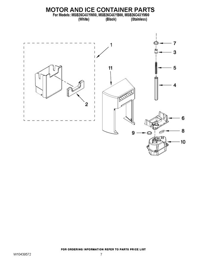 Diagram for MSB26C4XYW00