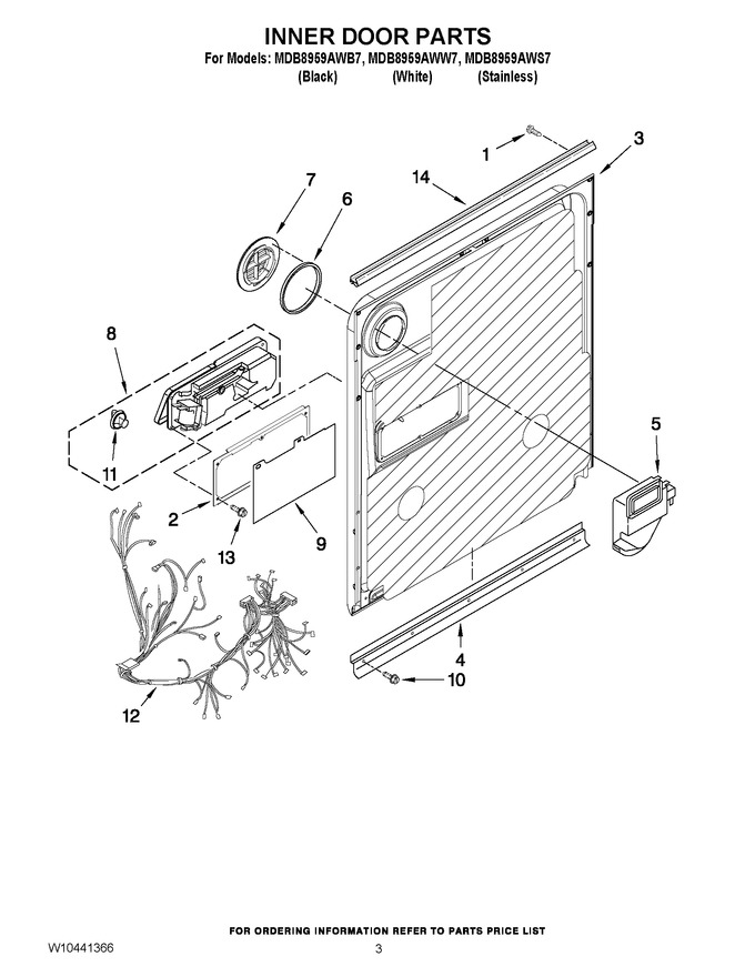 Diagram for MDB8959AWS7