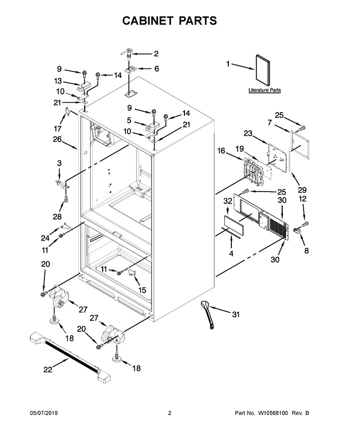 Diagram for MFI2269VEW7