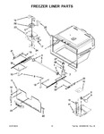 Diagram for 07 - Freezer Liner Parts