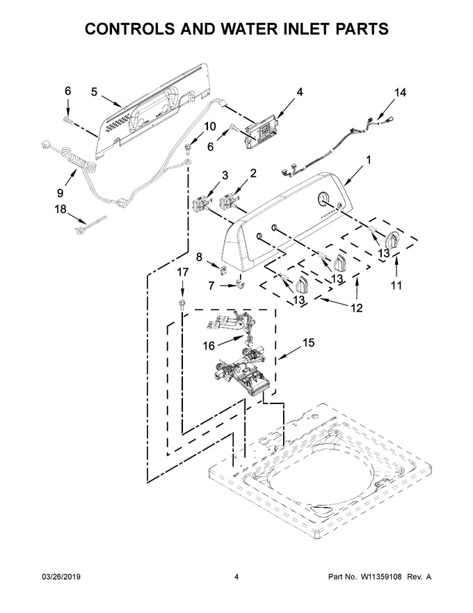 Diagram for ATW4516HW0