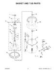 Diagram for 04 - Basket And Tub Parts