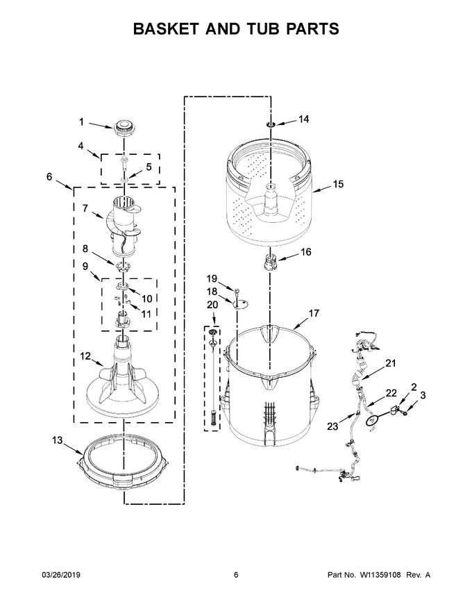 Diagram for ATW4516HW0