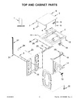 Diagram for 02 - Top And Cabinet Parts