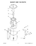 Diagram for 04 - Basket And Tub Parts