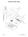 Diagram for 02 - Control Panel Parts