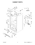 Diagram for 02 - Cabinet Parts