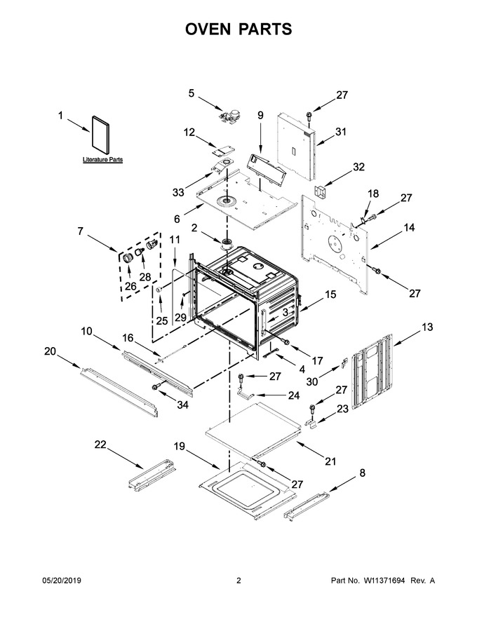 Diagram for MMW9730FZ05