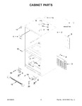 Diagram for 02 - Cabinet Parts