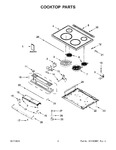 Diagram for 02 - Cooktop Parts