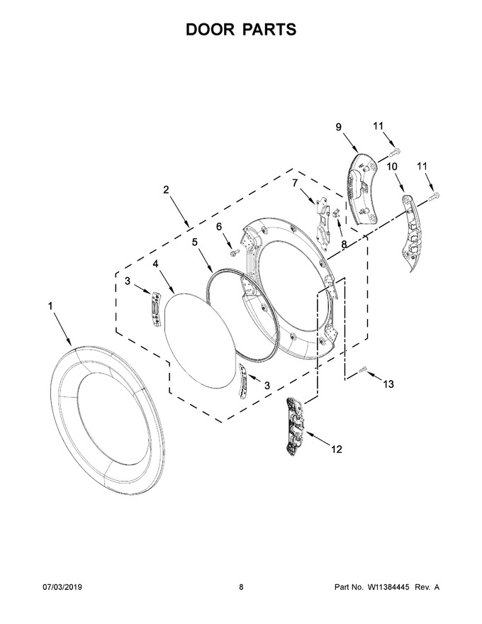 Diagram for NED5800HW0