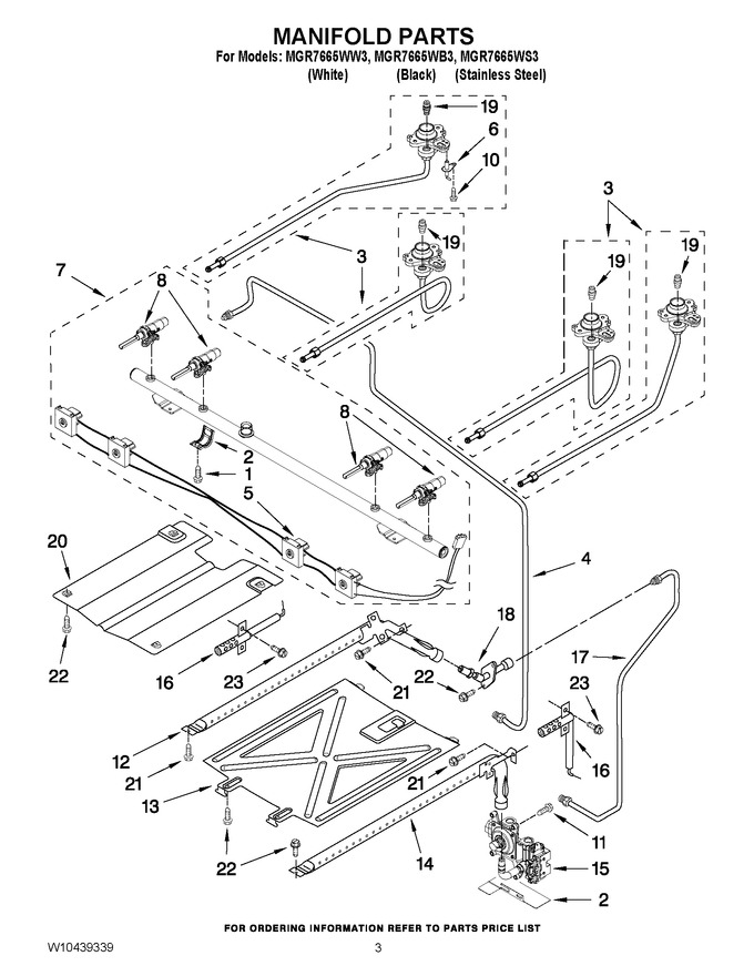 Diagram for MGR7665WS3