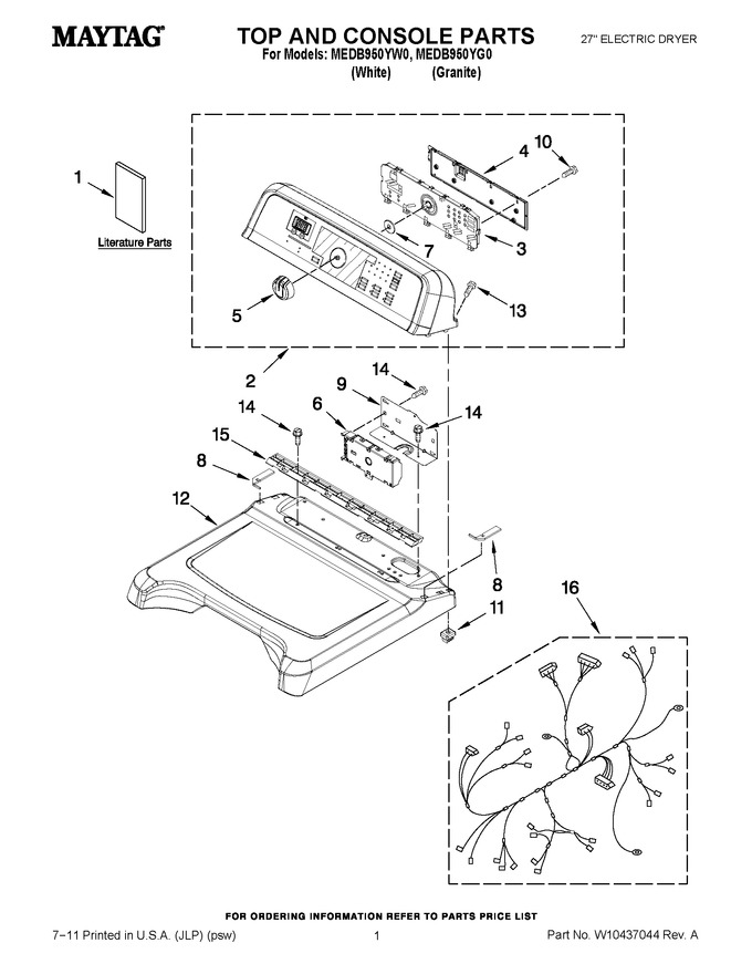 Diagram for MEDB950YG0