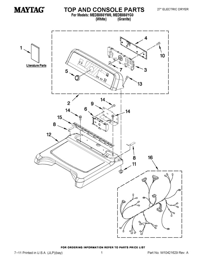 Diagram for MEDB850YG0