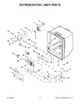 Diagram for 03 - Refrigerator Liner Parts