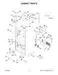 Diagram for 02 - Cabinet Parts