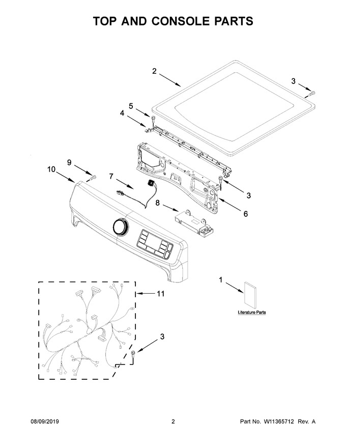 Diagram for MGD8630HW1