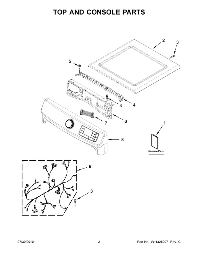 Diagram for YMED6630HW0