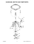 Diagram for 05 - Gearcase, Motor And Pump Parts