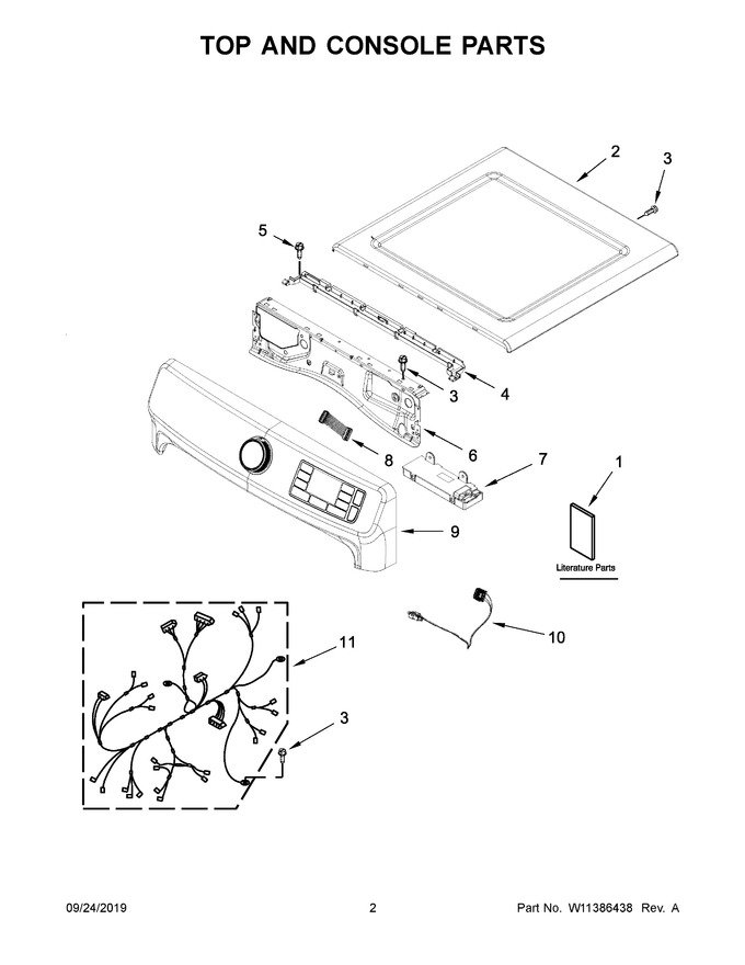 Diagram for YMED8630HW1