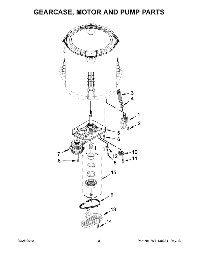 Diagram for MVWP575GW0