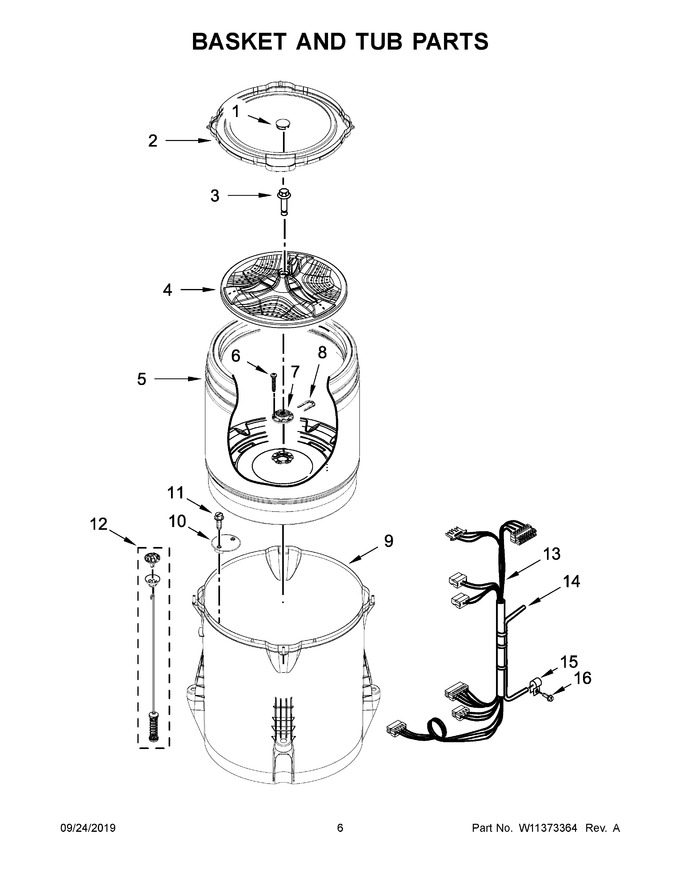 Diagram for MVWX655DW2