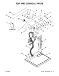 Diagram for 02 - Top And Console Parts