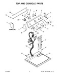 Diagram for 02 - Top And Console Parts