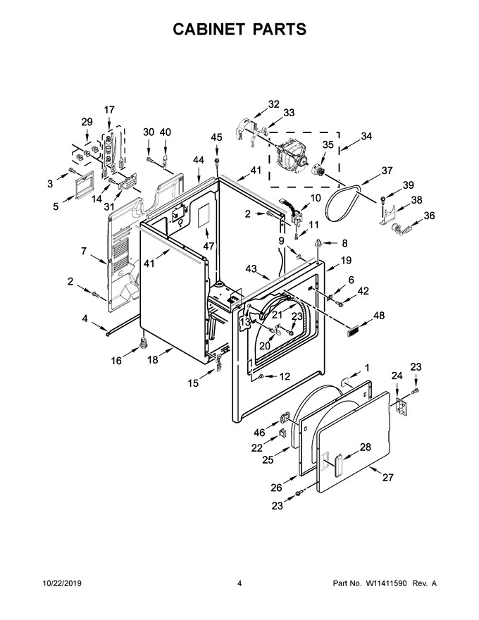 Diagram for 4KMEDC440JW0