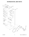 Diagram for 03 - Refrigerator Liner Parts