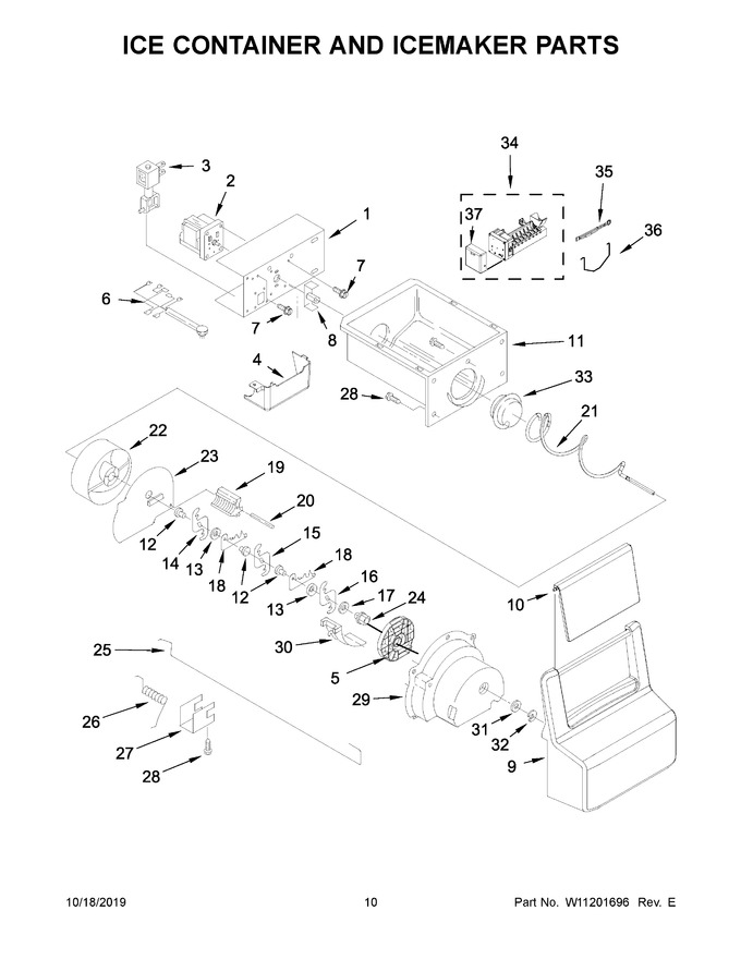 Diagram for ASI2575GRS00