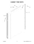 Diagram for 03 - Cabinet Trim Parts