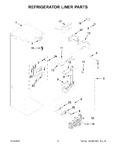 Diagram for 04 - Refrigerator Liner Parts