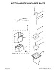 Diagram for 06 - Motor And Ice Container Parts