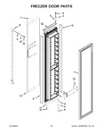 Diagram for 11 - Freezer Door Parts