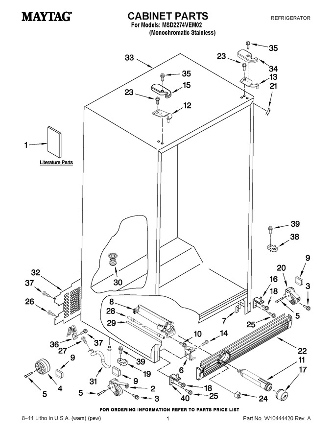 Diagram for MSD2274VEM02