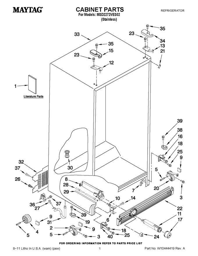 Diagram for MSD2272VES02