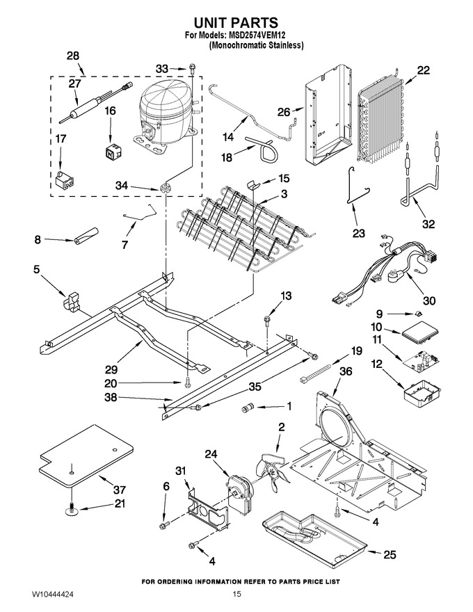 Diagram for MSD2574VEM12