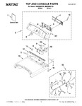 Diagram for 01 - Top And Console Parts