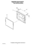 Diagram for 07 - Freezer Door Parts