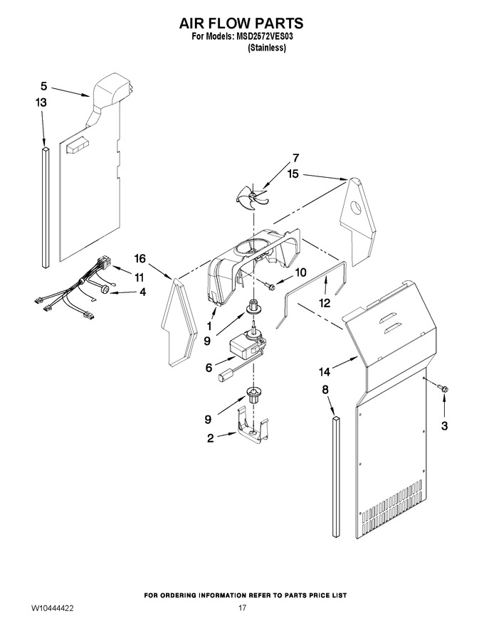 Diagram for MSD2572VES03