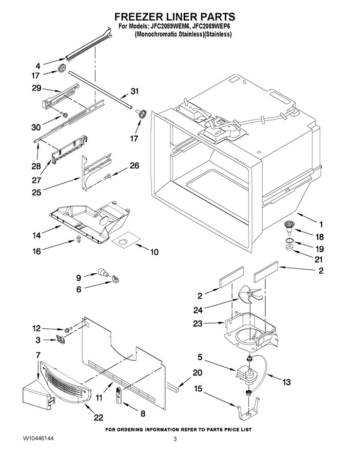 Diagram for JFC2089WEM6