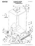 Diagram for 01 - Cabinet Parts