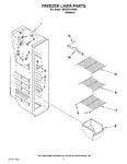 Diagram for 04 - Freezer Liner Parts