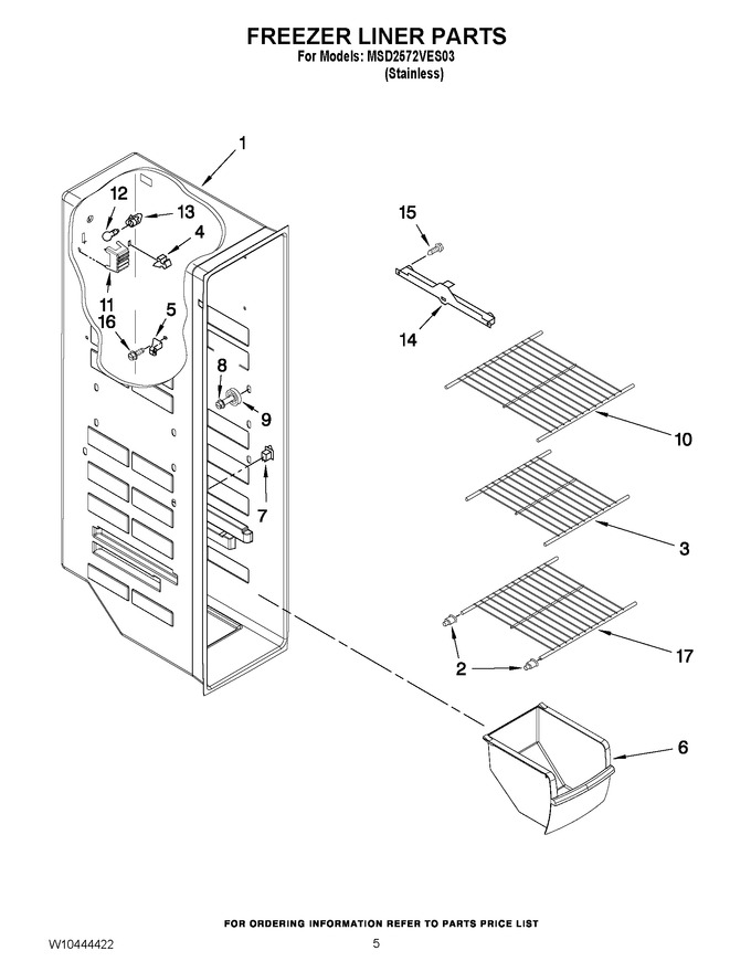 Diagram for MSD2572VES03