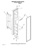 Diagram for 07 - Freezer Door Parts