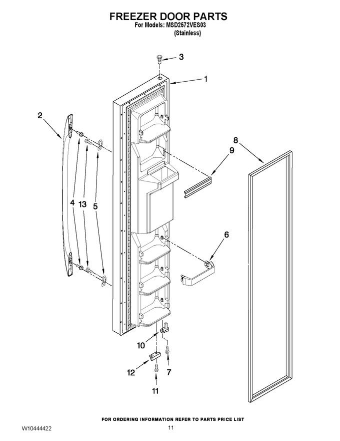 Diagram for MSD2572VES03