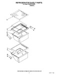 Diagram for 03 - Refrigerator Shelf Parts