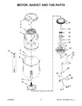 Diagram for 04 - Motor, Basket And Tub Parts