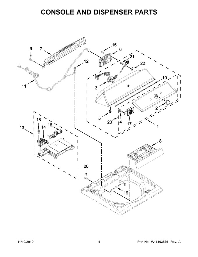 Diagram for MVWB855DC4